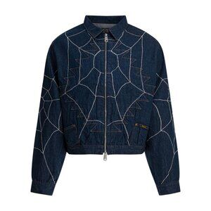 Kapital Santo Domingo Thunderbird Denim Jacket Tag Size 46 Men